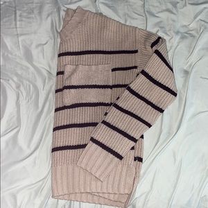 Tan knitted sweater